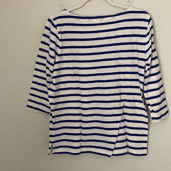 J. Crew Cotton Embroidered Women’s Top Size L - Picture 2 of 8